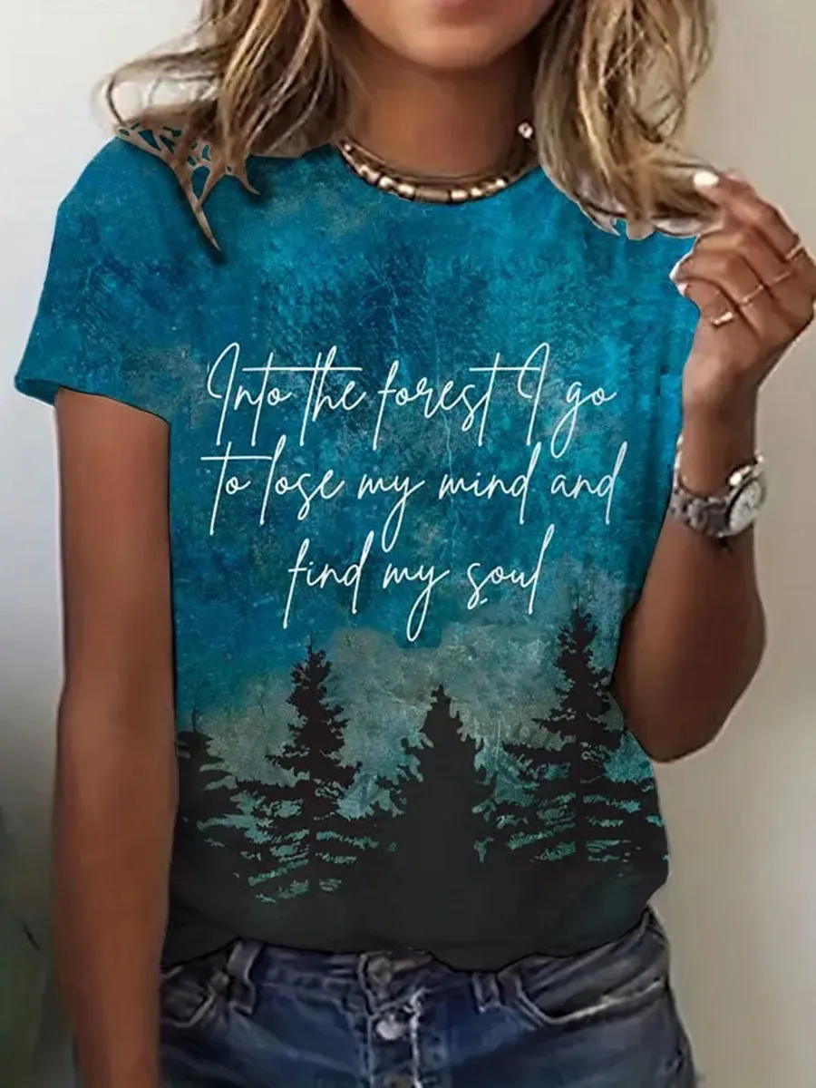 Women's National Parks Printed T-Shirts