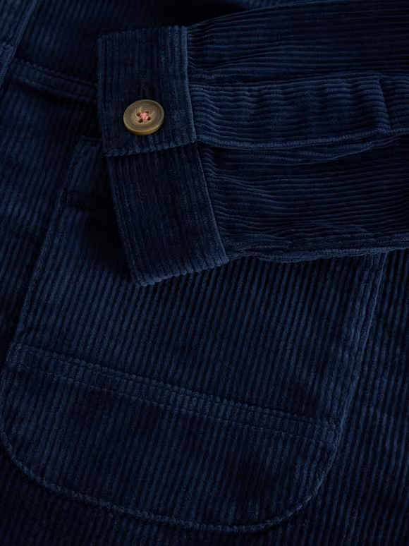Corduroy Jacket In Dark Navy