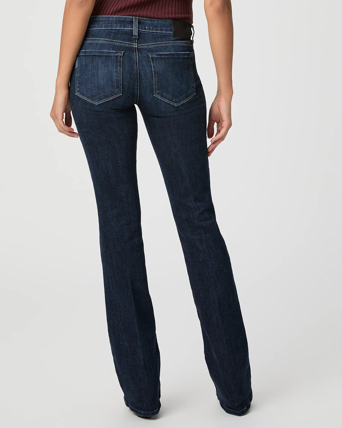 Dark Wash Blue Flared Jeans