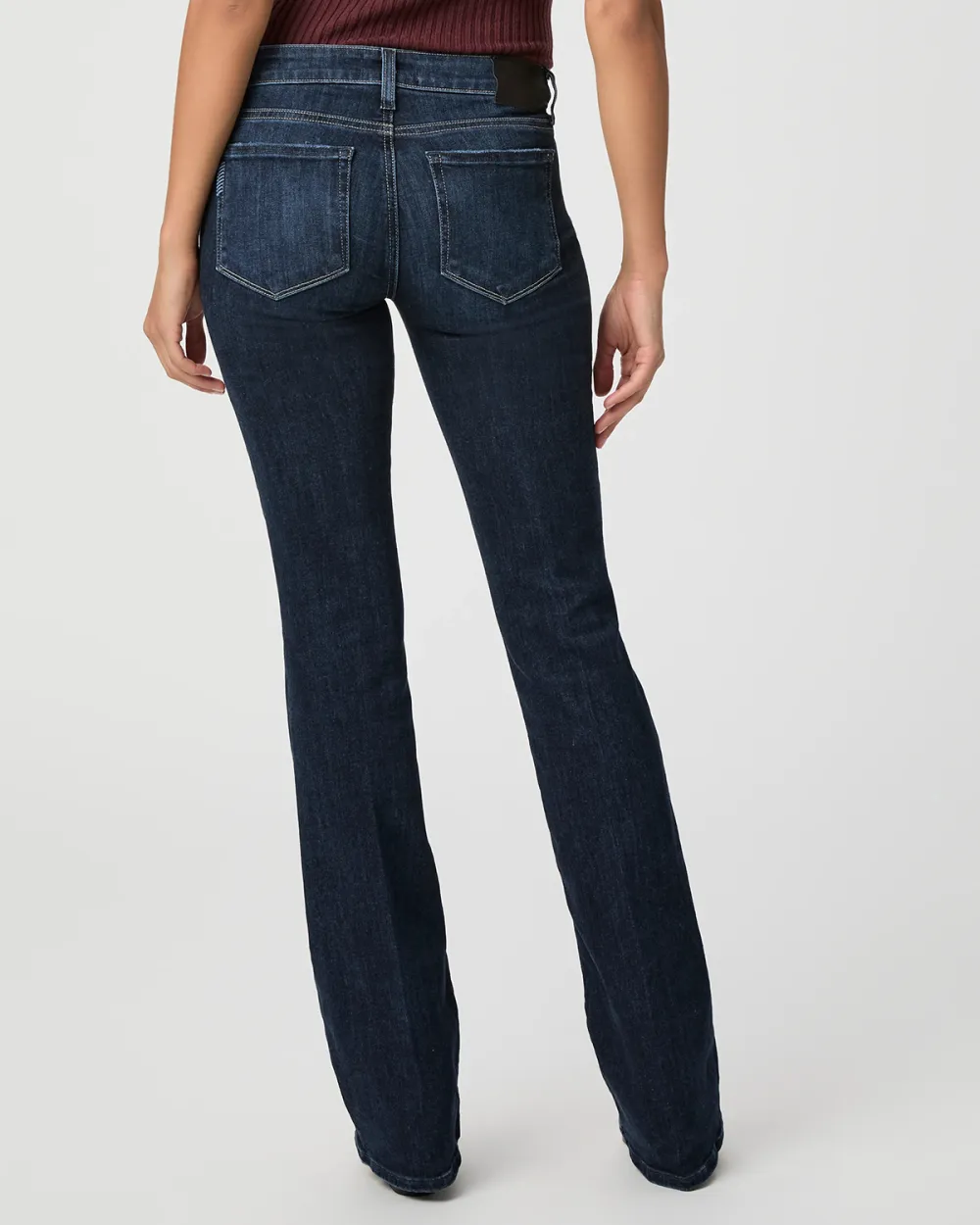 Dark Wash Blue Flared Jeans