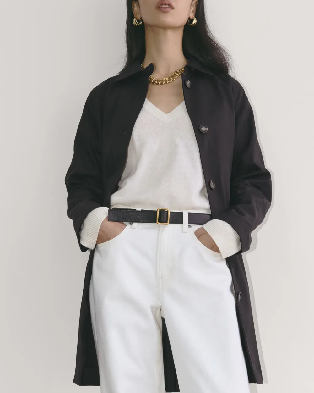 Lapel Neck Coat