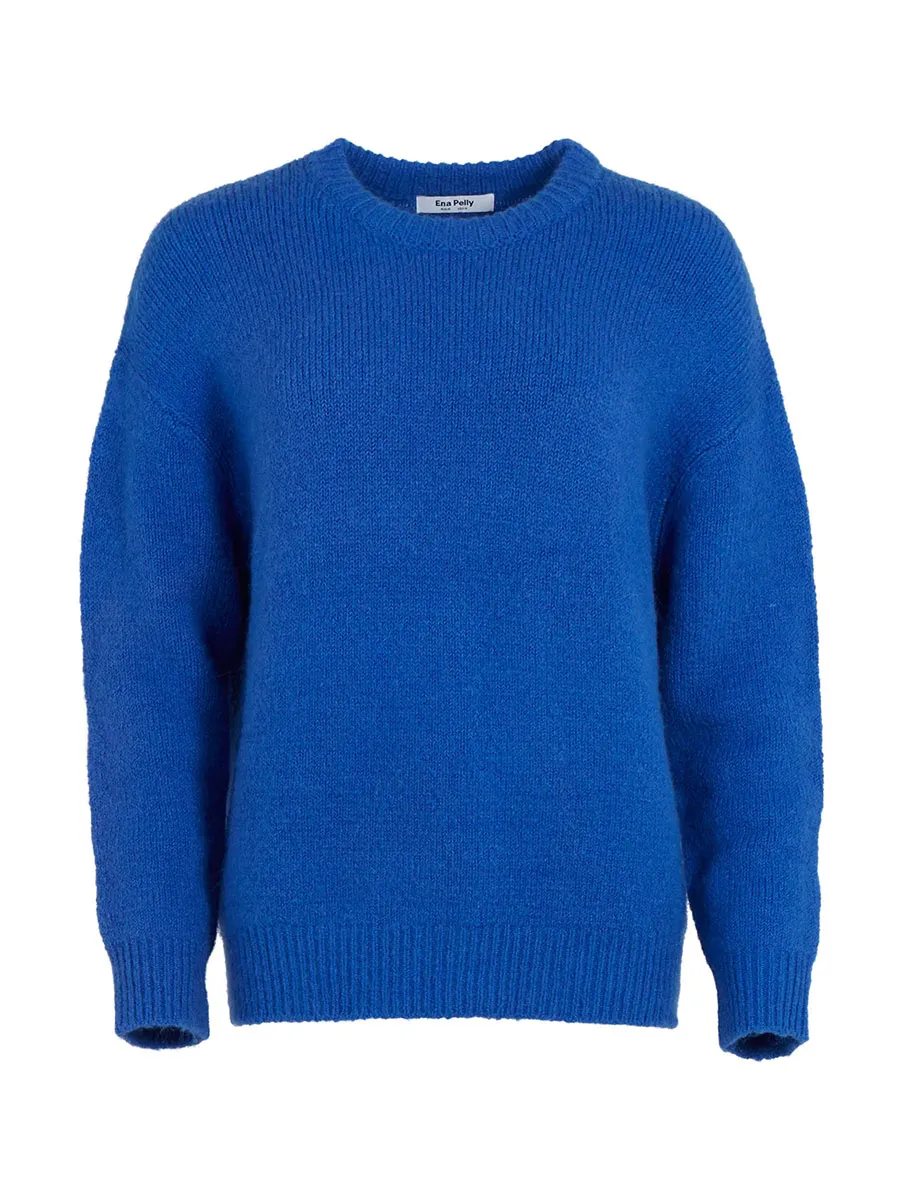 Loose Mohair Knit Sweater