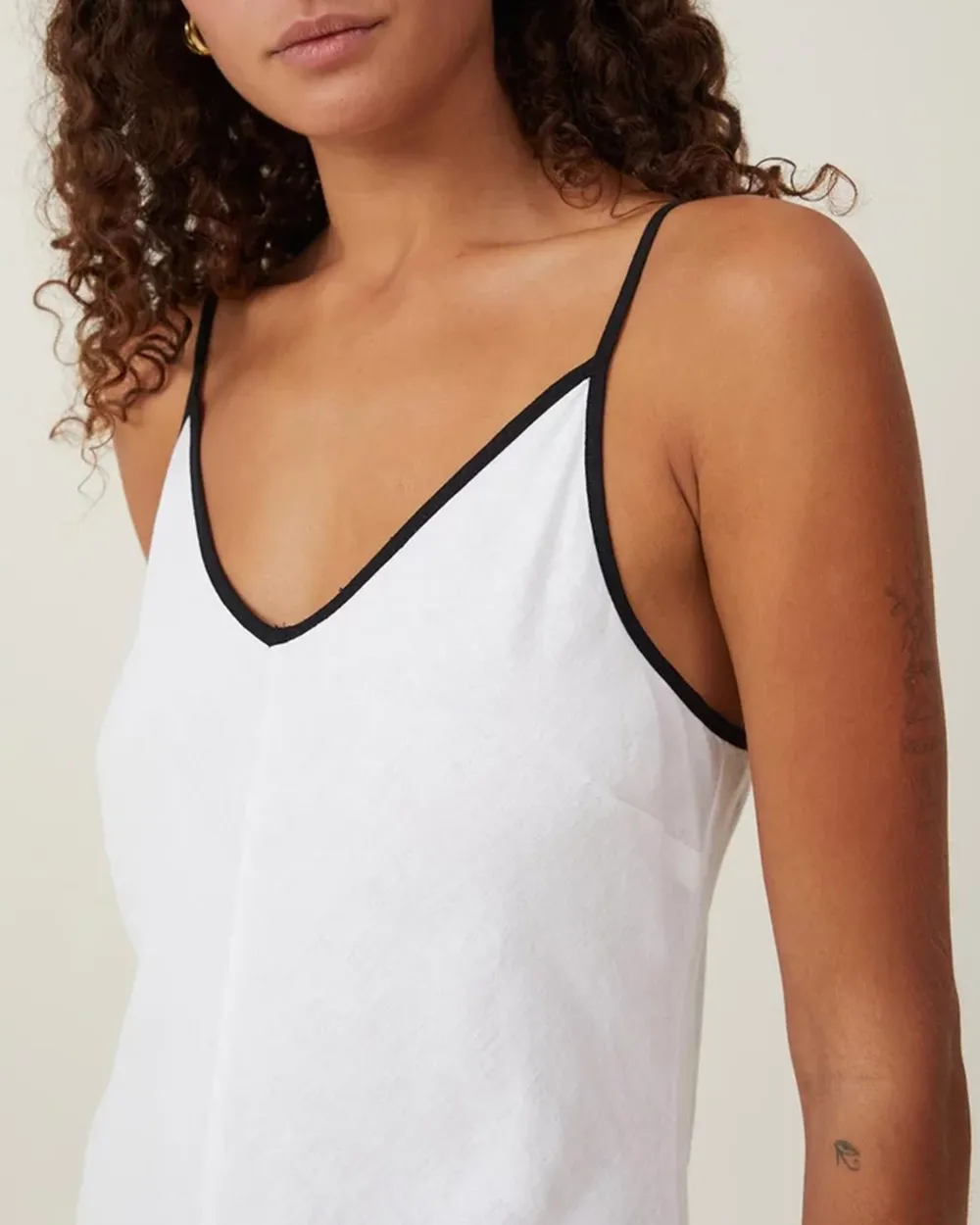 V-Neck Sleeveless Maxi Dress