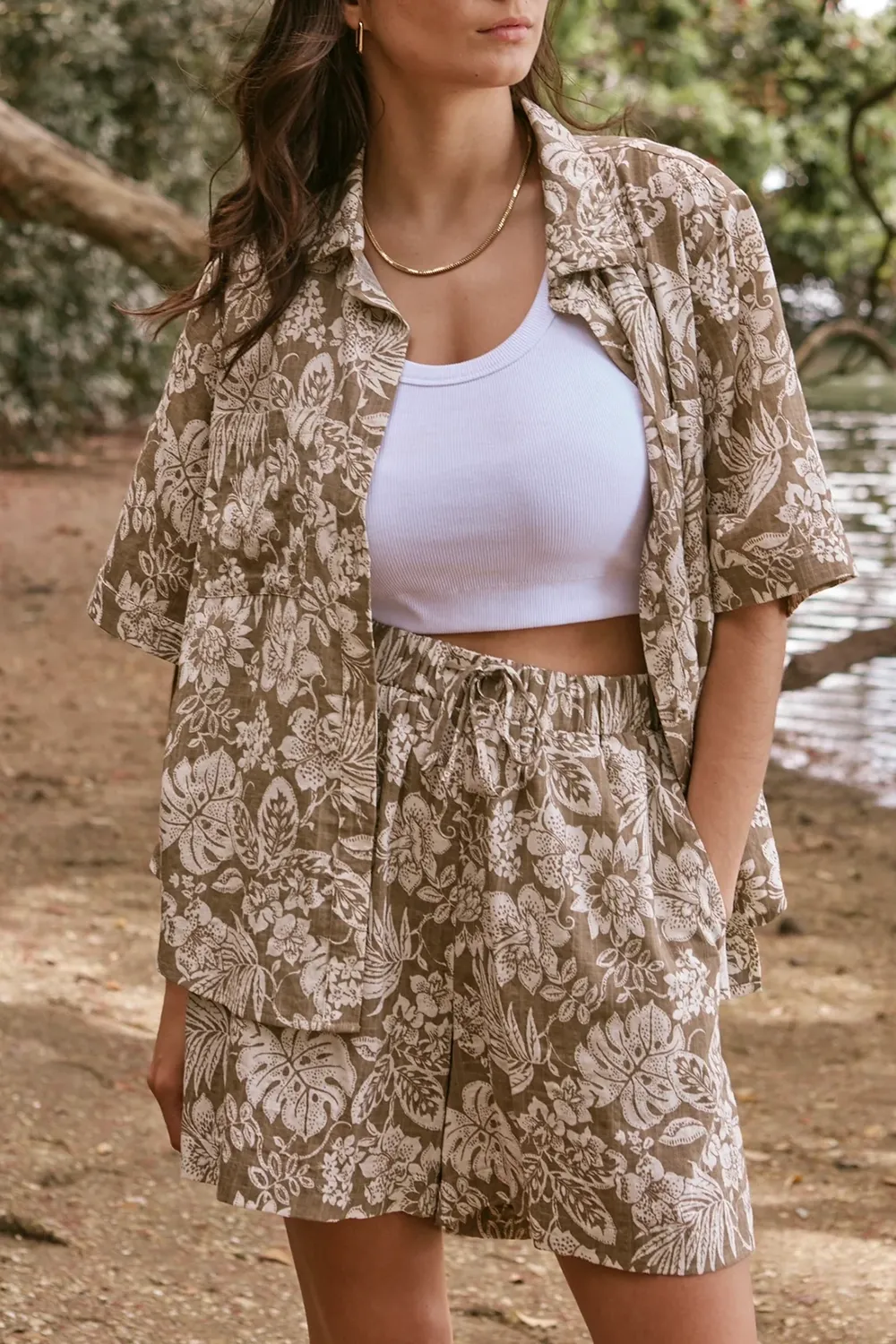 Print Boxy SS Shirt