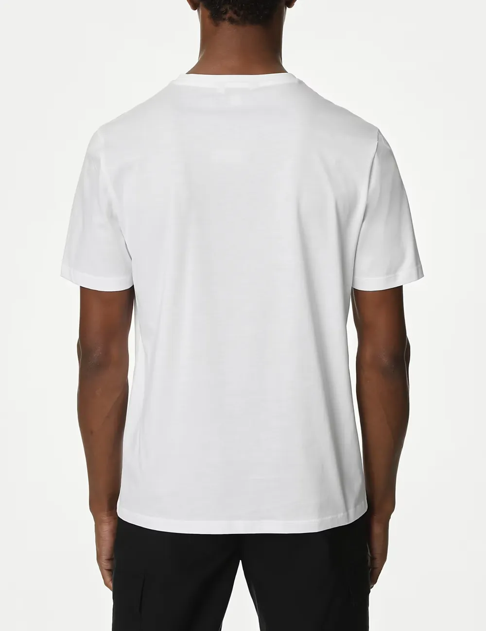 Pure Cotton V-Neck T-Shirt