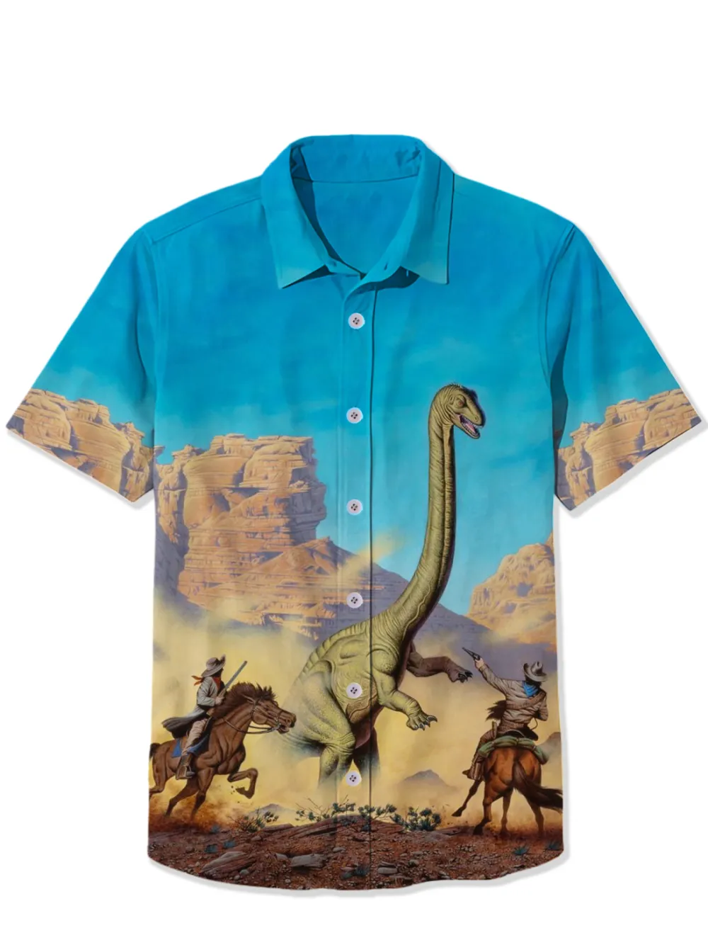 Dinosaurs and Western Warriors Shirt