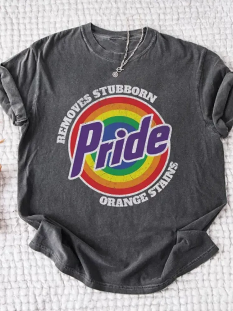Pride Removes Stubborn Orange Stains Tee