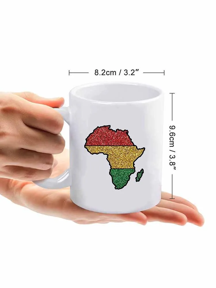 A Mug With Double-Sided Printed Black History