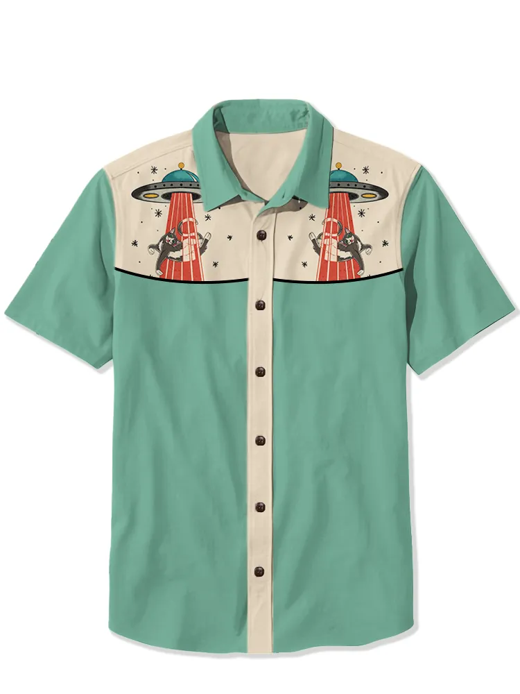 UFO took the cat Shirt