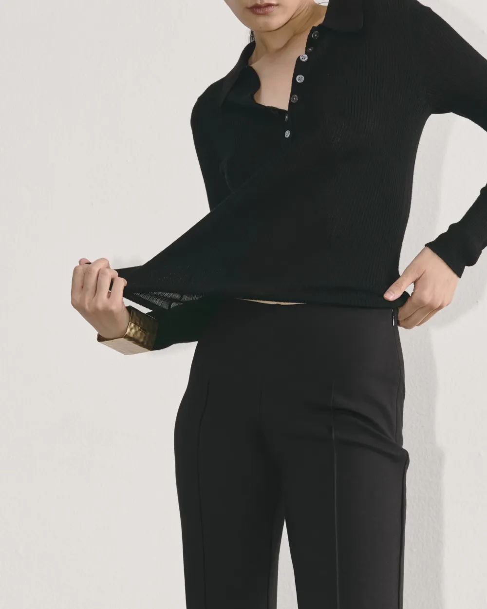 Casual Style Flare Pant