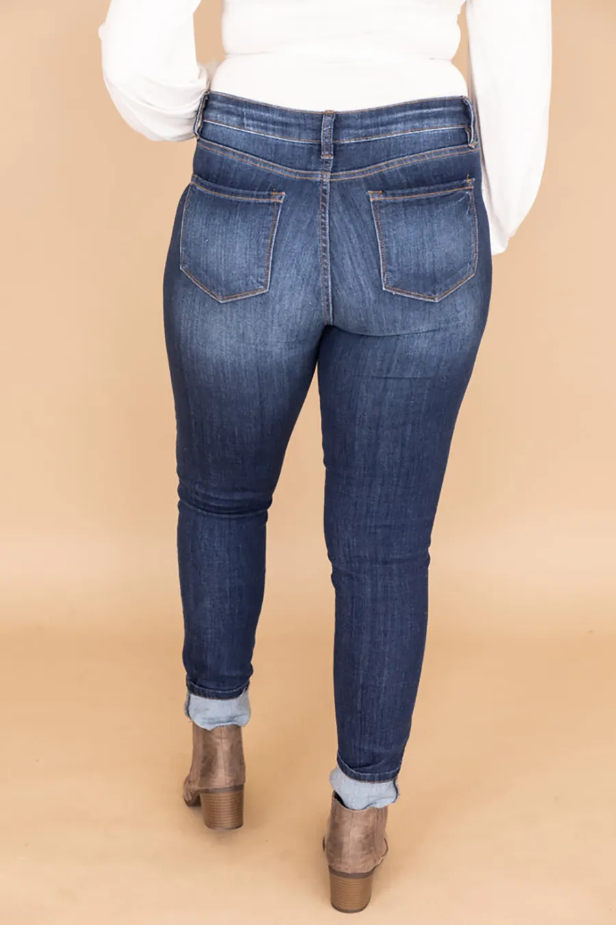 Dark Wash Skinny Jeans