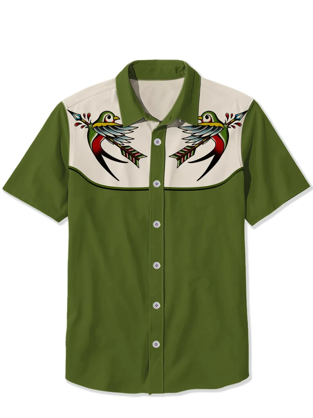 Retro Bird And Arrow Shirt