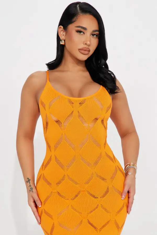 Sun Kissed Maxi Dress - Orange
