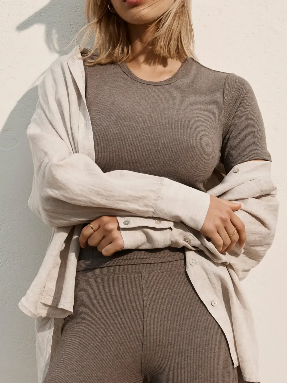 Elementary Basics Rib Tee