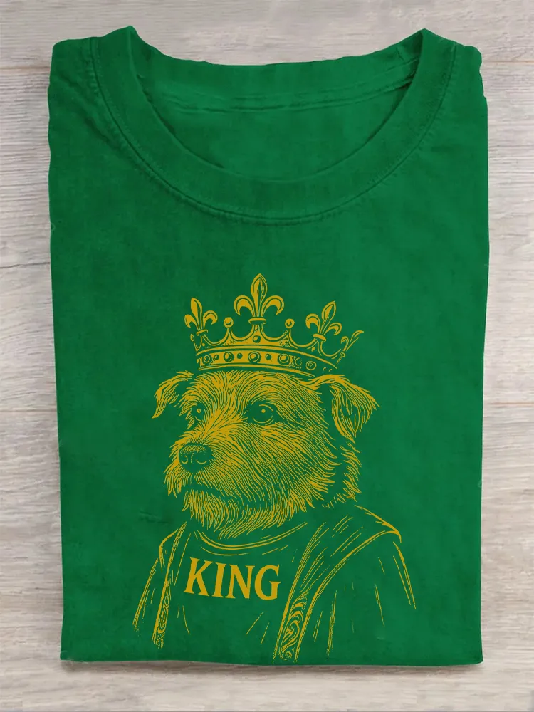 The Majestic Dog King Charles The Leader Among Dogs T-Shirt