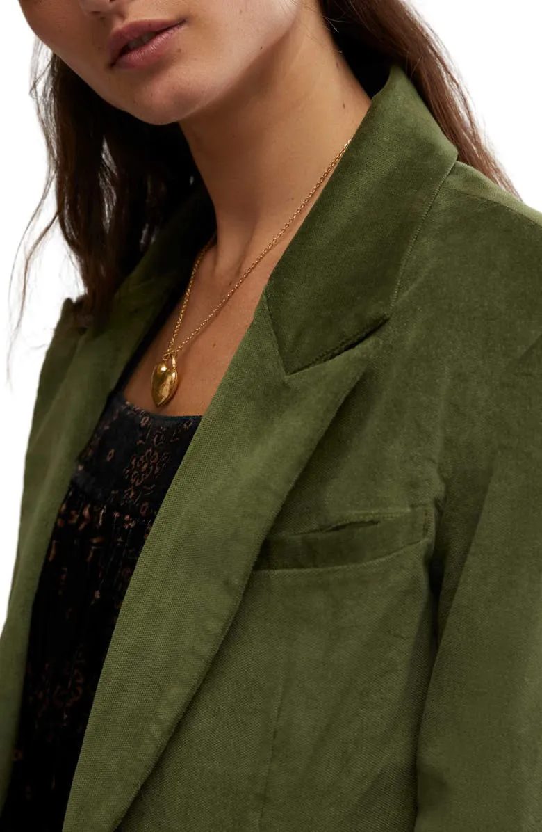 Hailey Velvet Duster