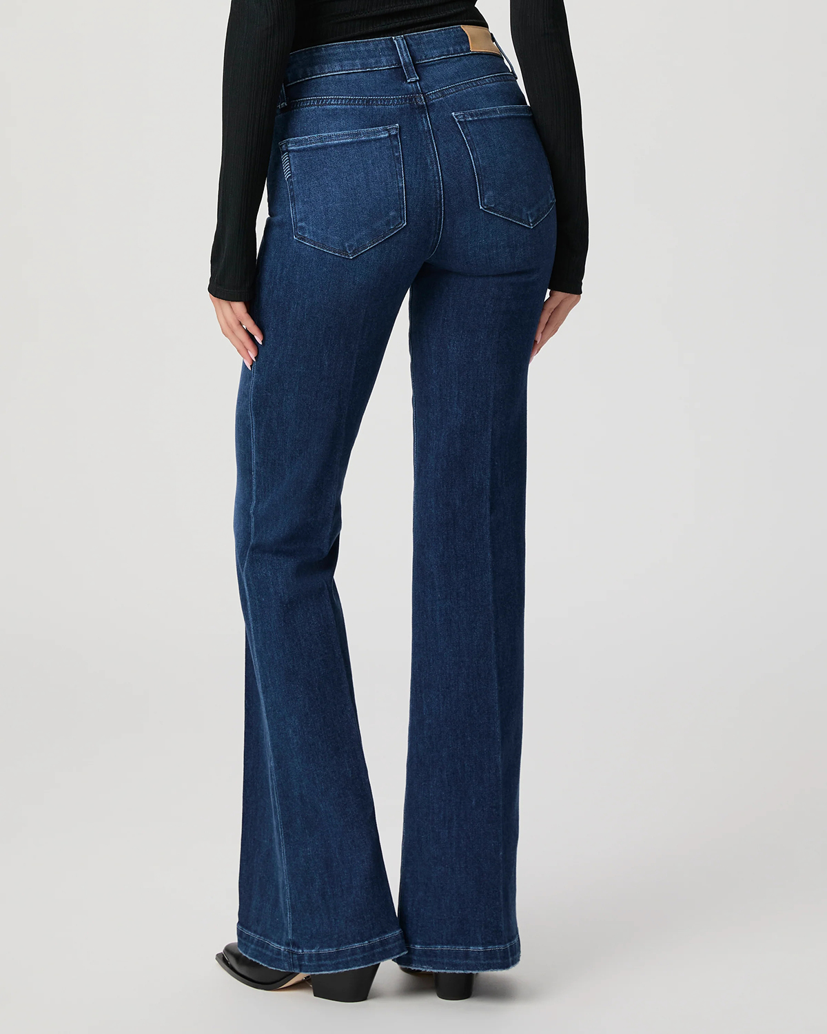 Dark Blue Flared Jeans