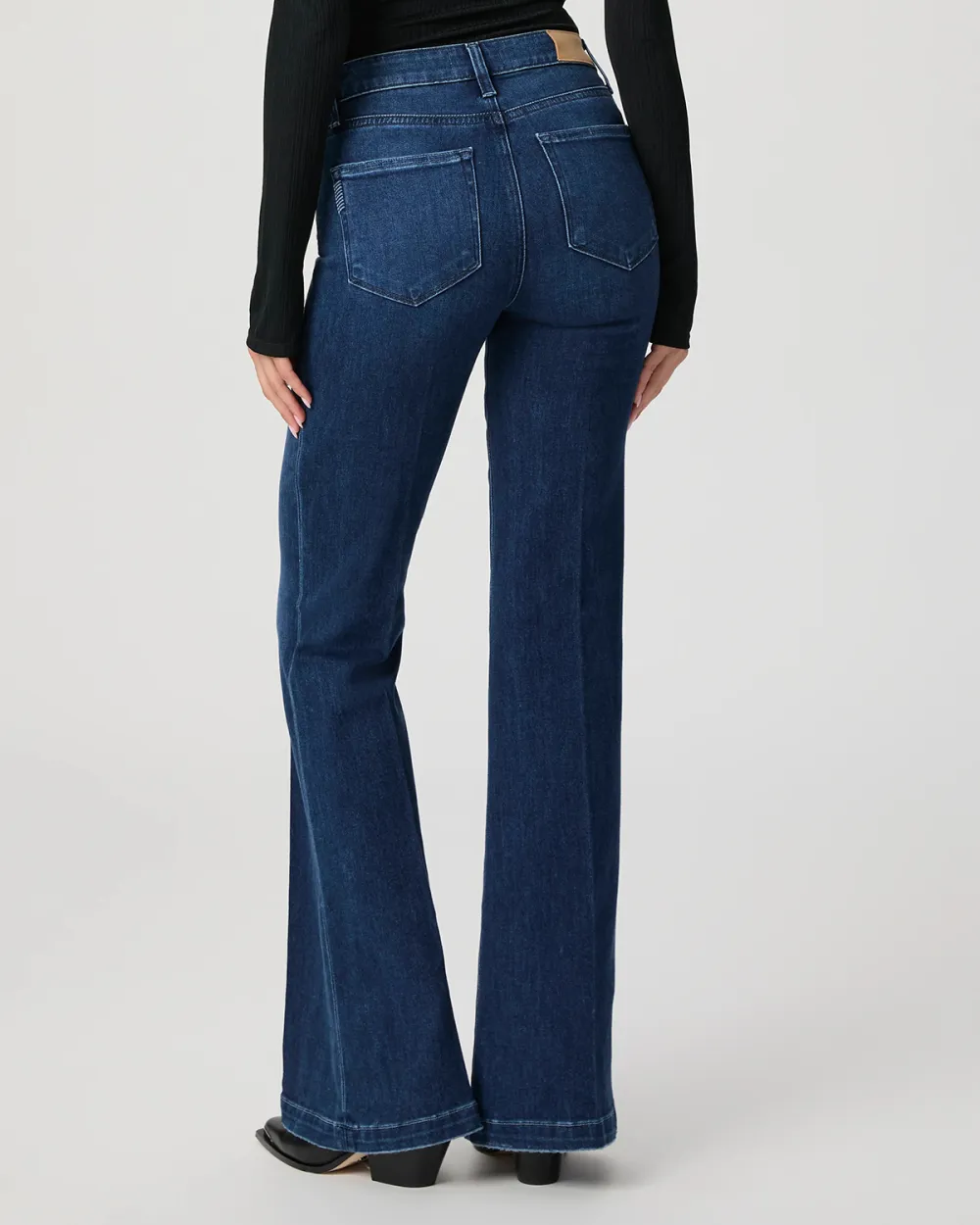Dark Blue Flared Jeans