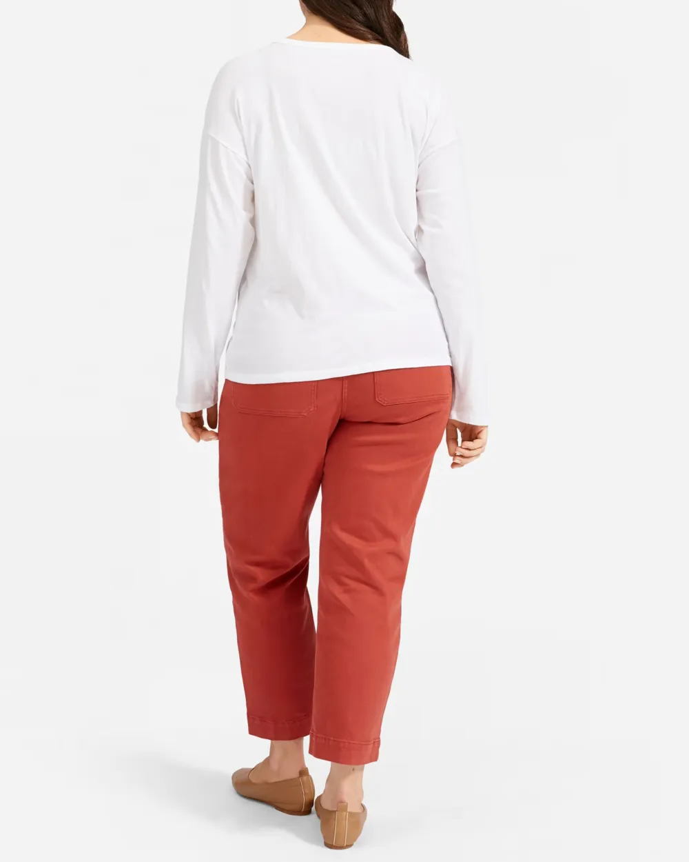 Crew Neck Long-Sleeve Tee