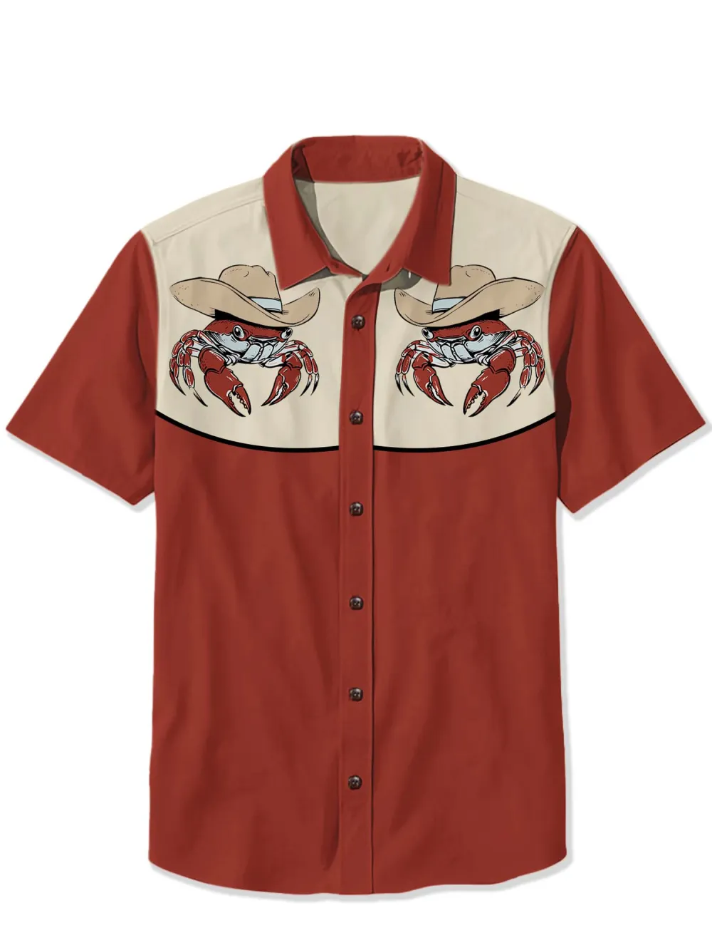 Western Crab Cowboy Shirt