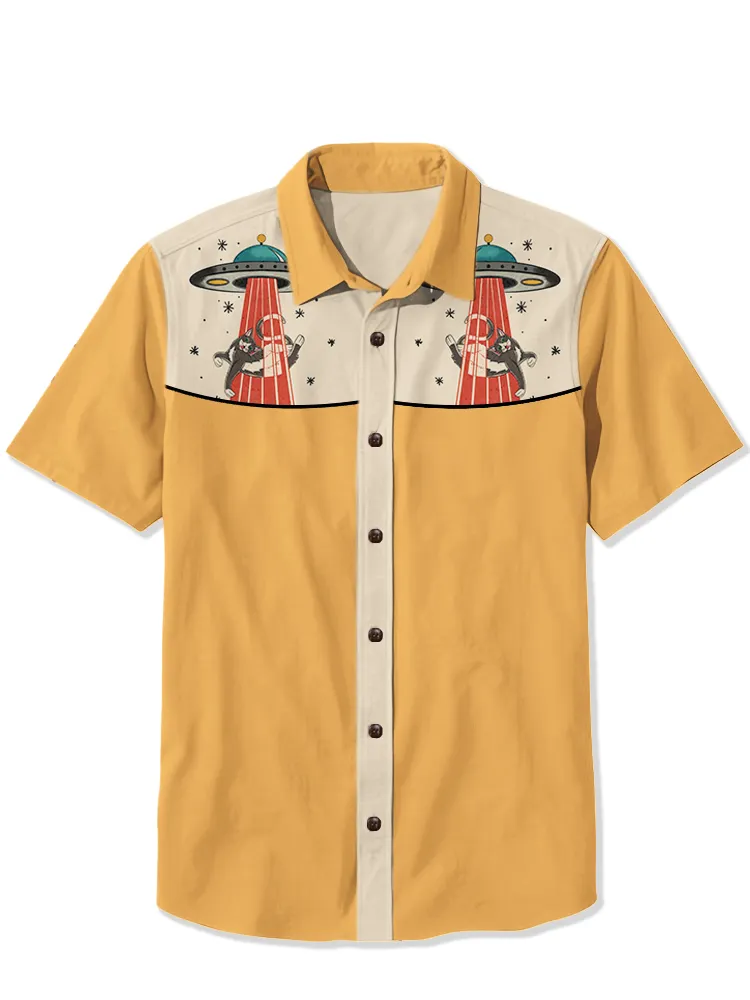 UFO took the cat Shirt