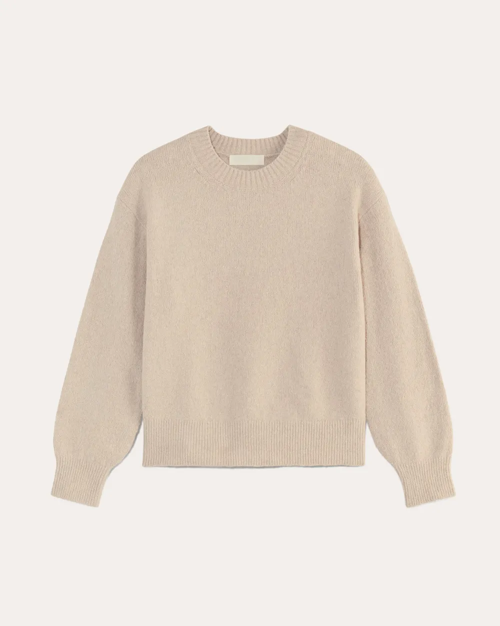 Casual Crew Plush Cotton Sweater