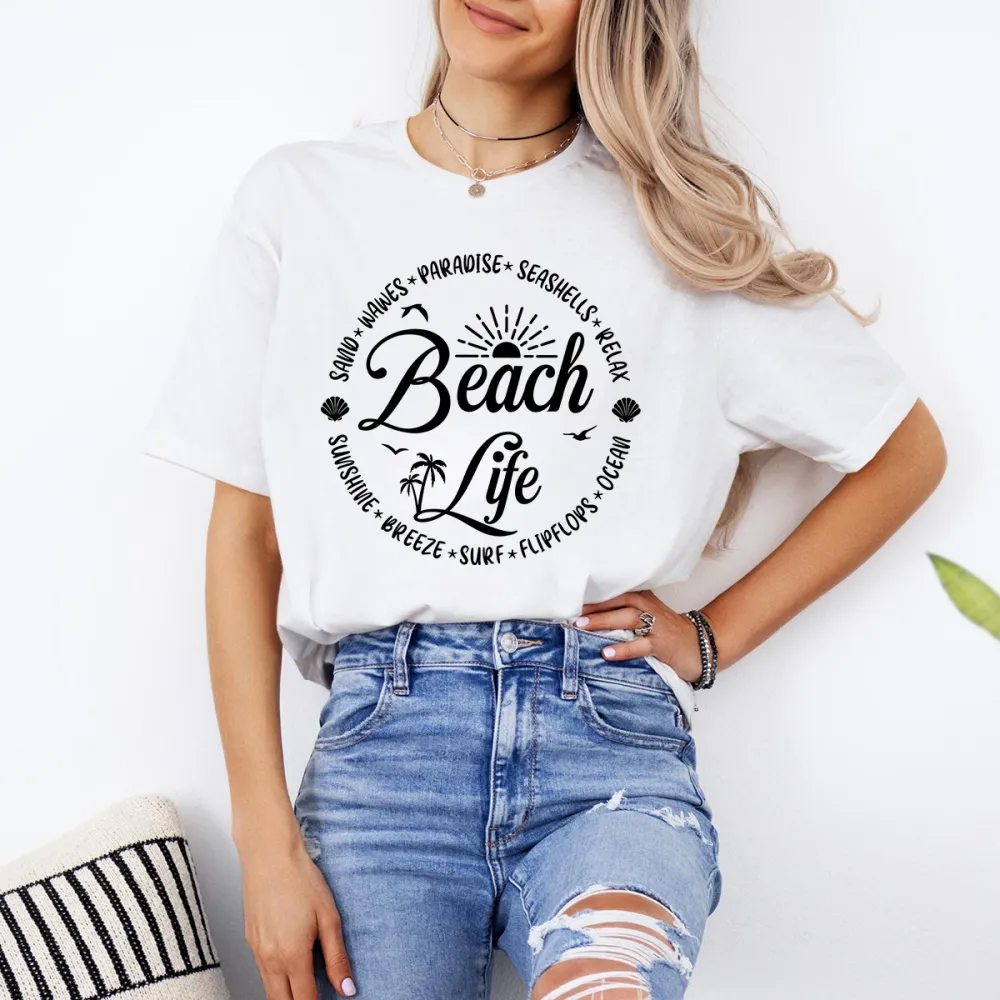 Beach Family Vacation Shirts Tee