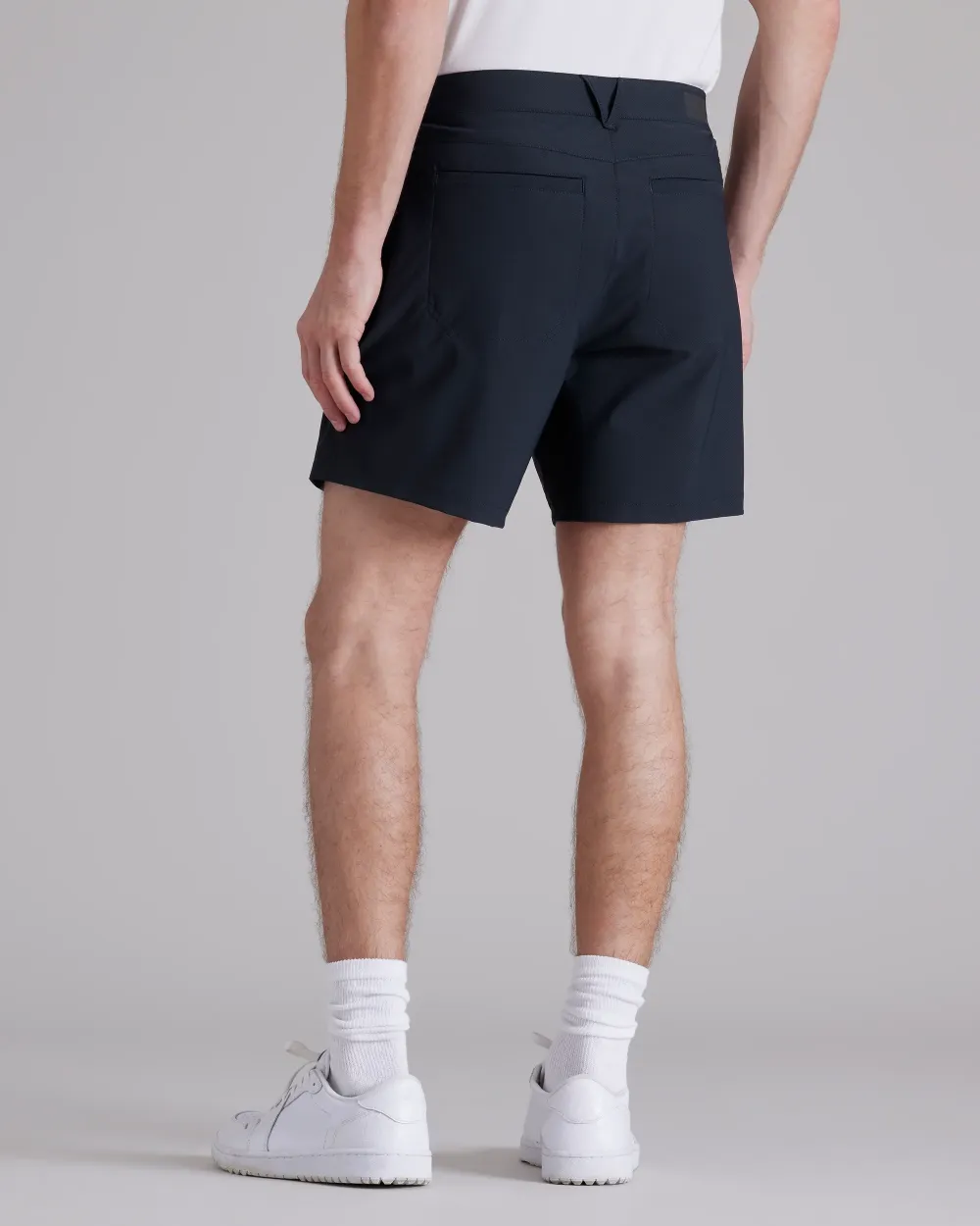 Gray Slim - Fit Men's Shorts