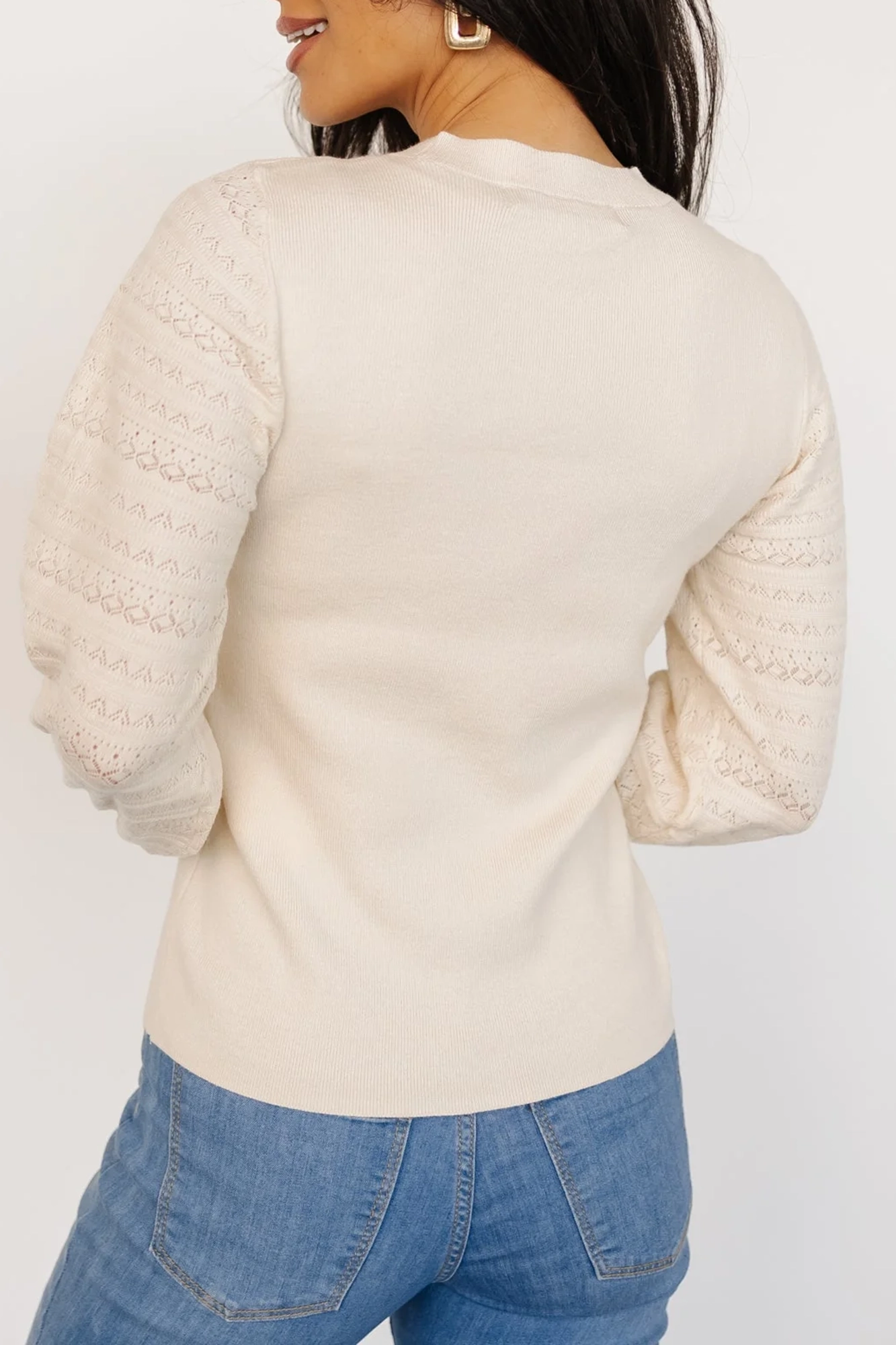 Classic Minimalist Soft Ribbed Knit Top