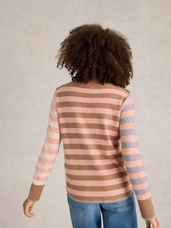 Long Sleeve V-Neck Jumper