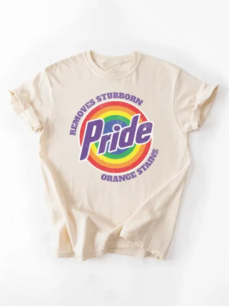 Pride Removes Stubborn Orange Stains Tee