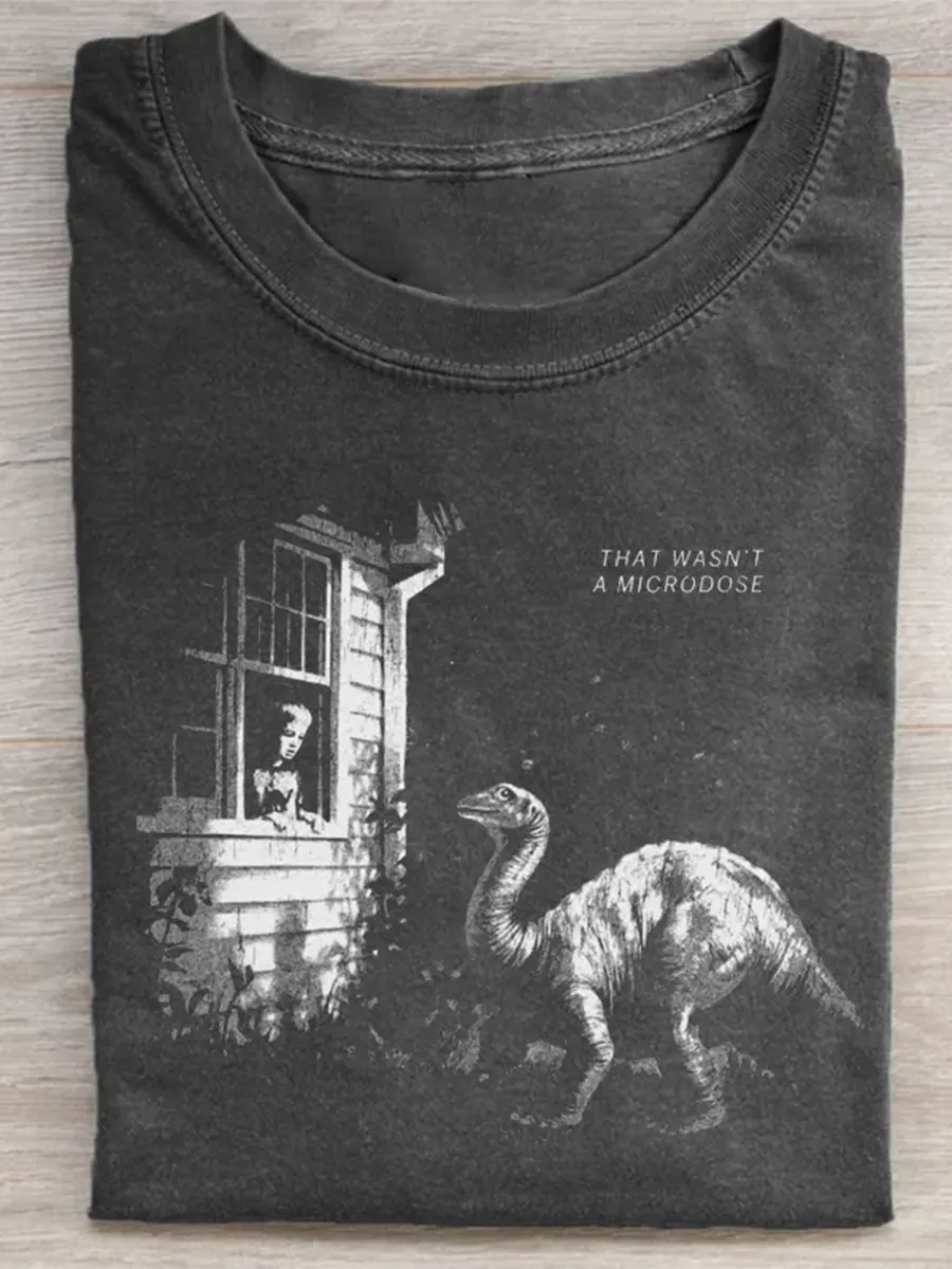 That Wasn'T A Microdose Dinosaur T-Shirt