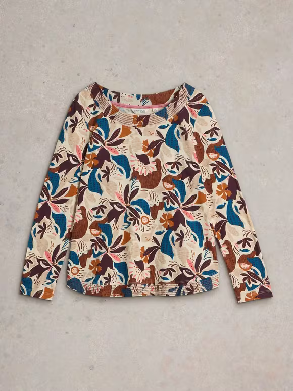 Organic Cotton Long Sleeve Weaver Tee