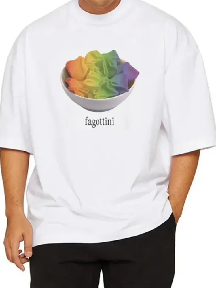 Women'S Fagottini Short Sleeve Round-Neck T-Shirt