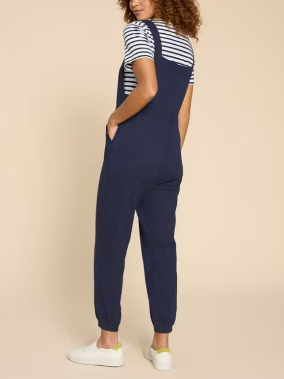 Casual Style Jersey Dungaree