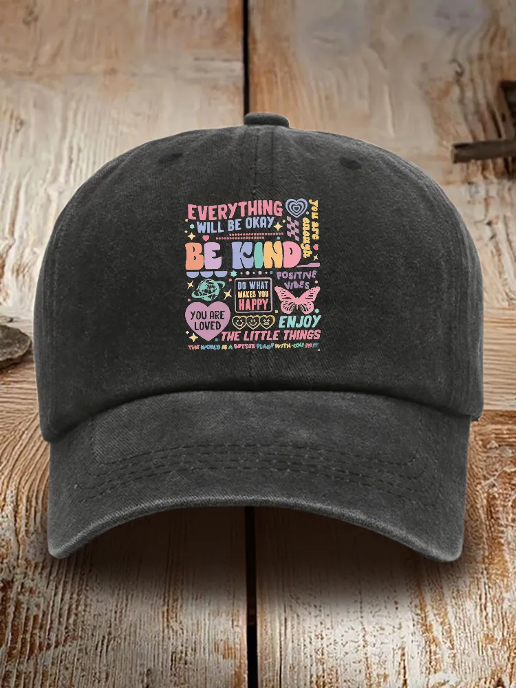 Everything Will Be Okay Baseball Cap