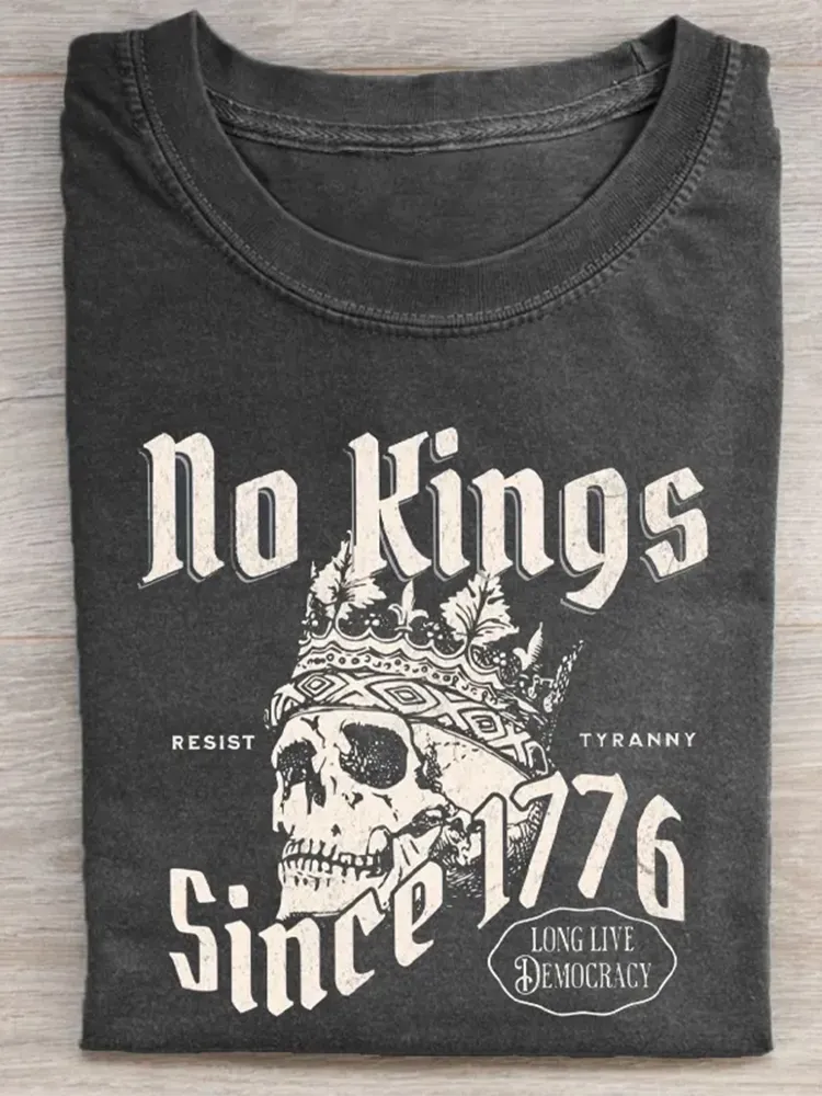 No Kings Since 1776 Resist 'T-Shirt