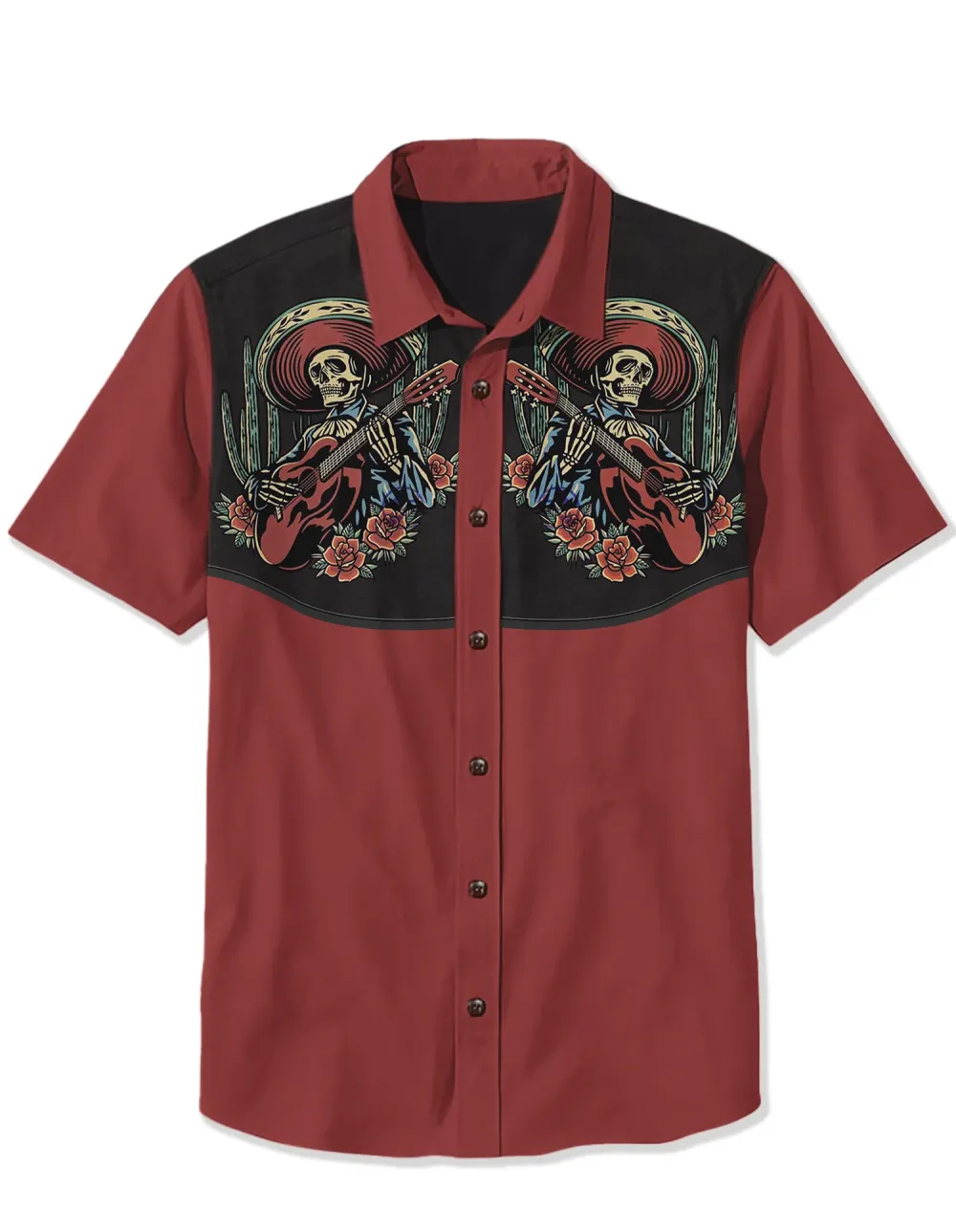 Guitar And Spring Shirt