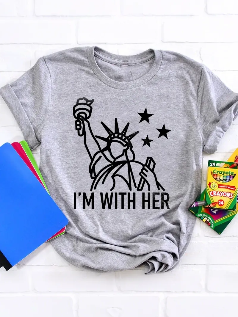 I'M With Her Teacher T-Shirt