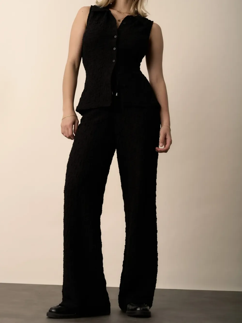Elementary Textured Pants