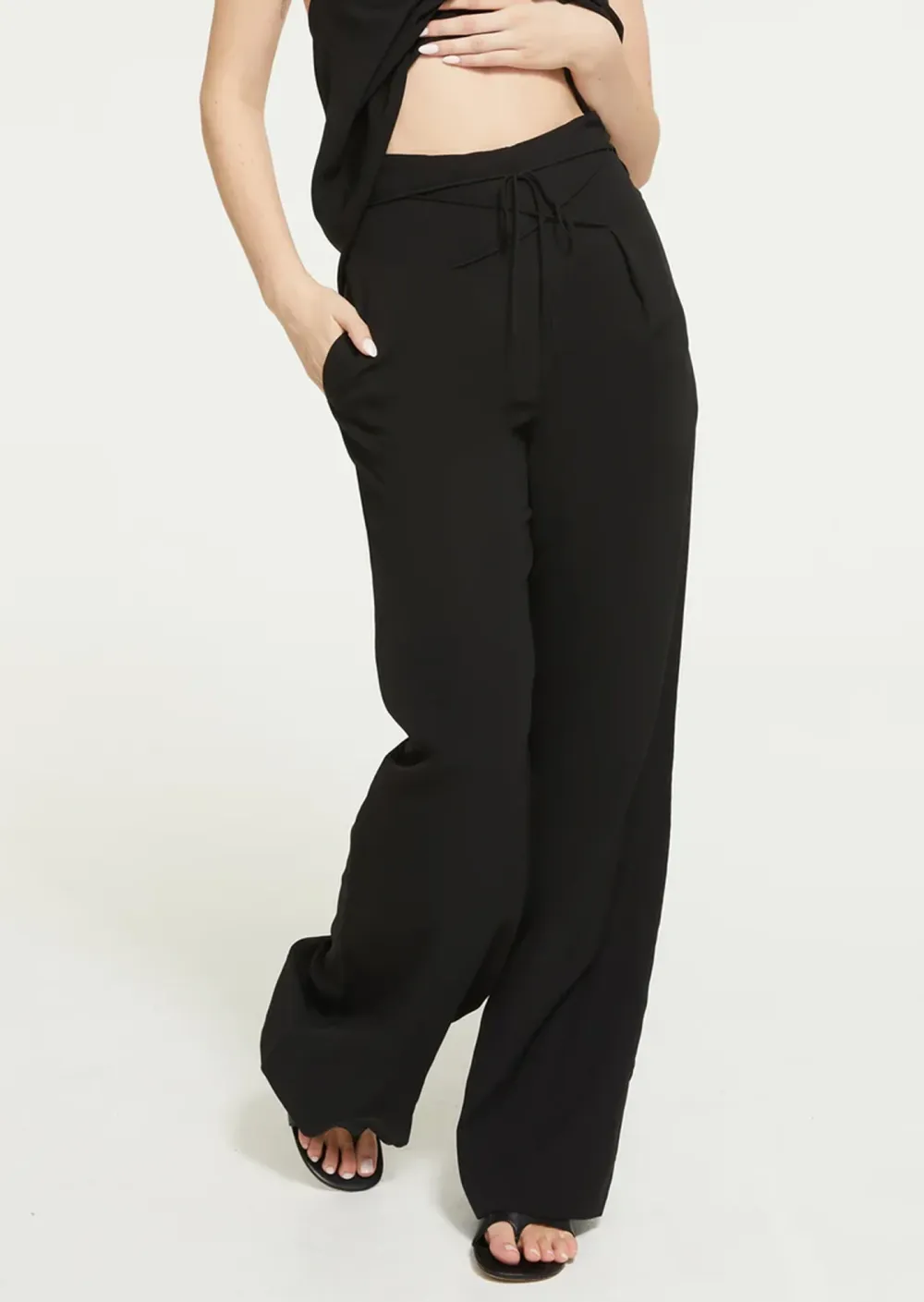 Black Wide Leg Pants