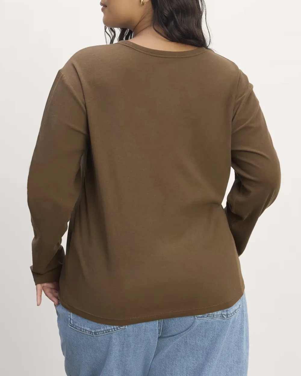 Crew Neck Long-Sleeve Tee