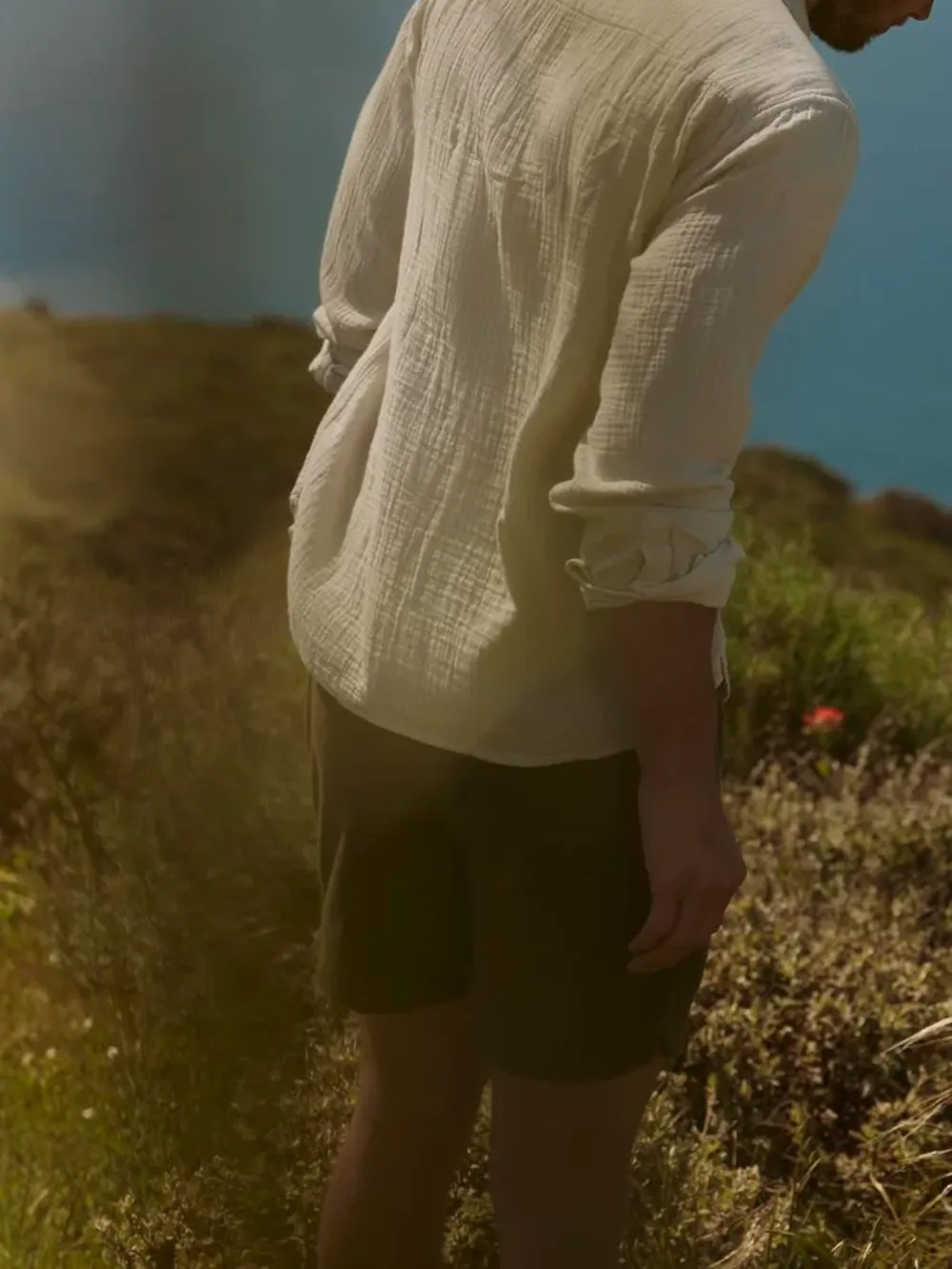 Pure White Men's Shorts