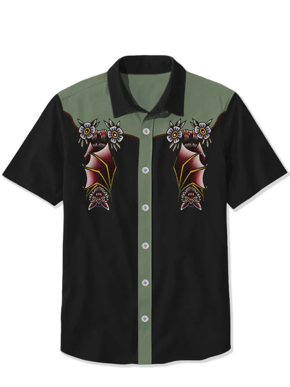 Upside Down Bat Shirt