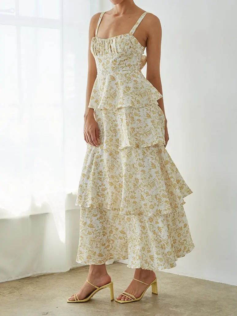 Tiered Maxi Dress