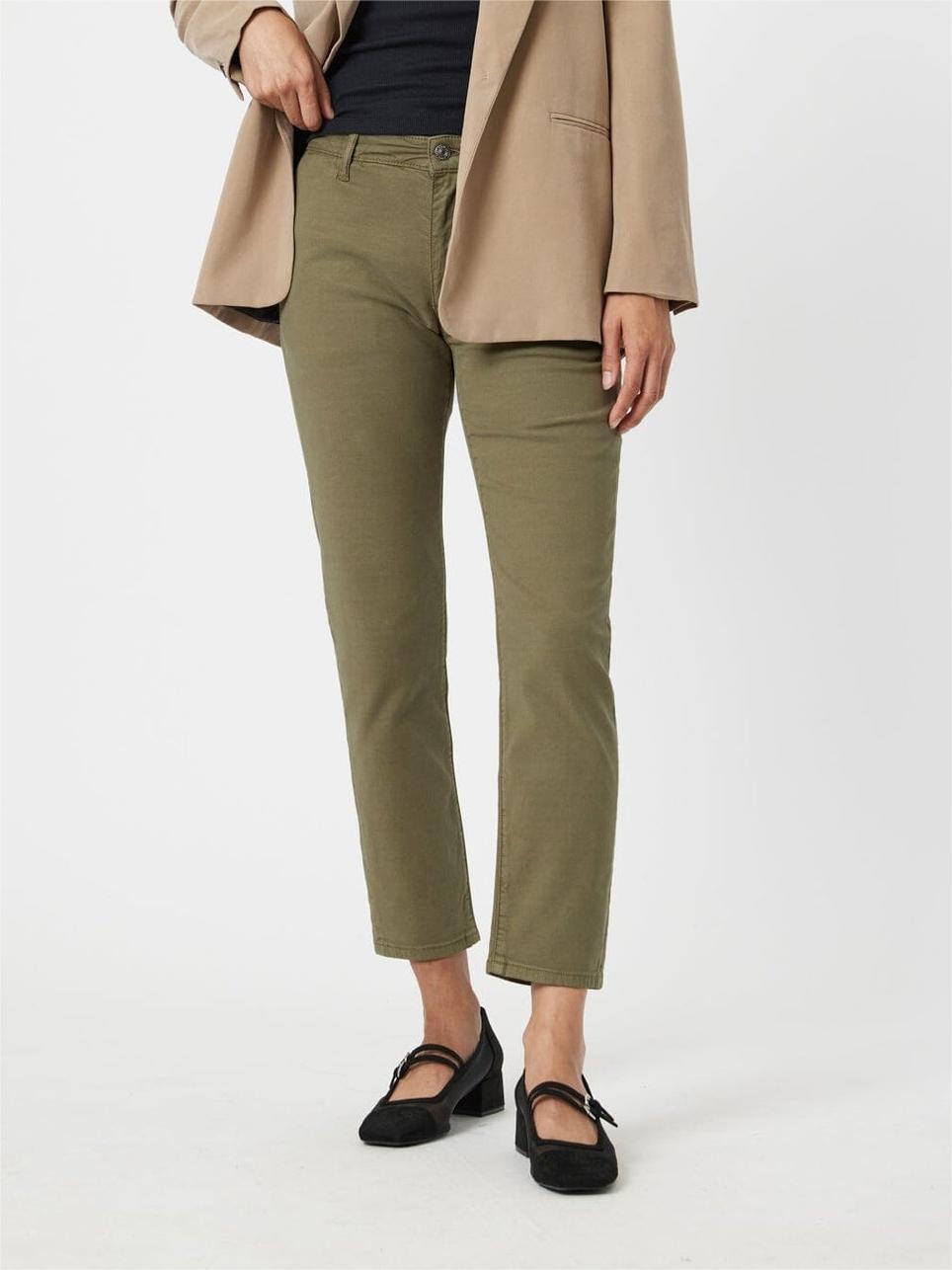 Straight Slim Chino Pants