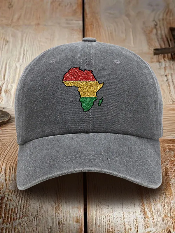 Juneteenth Washed Baseball Cap