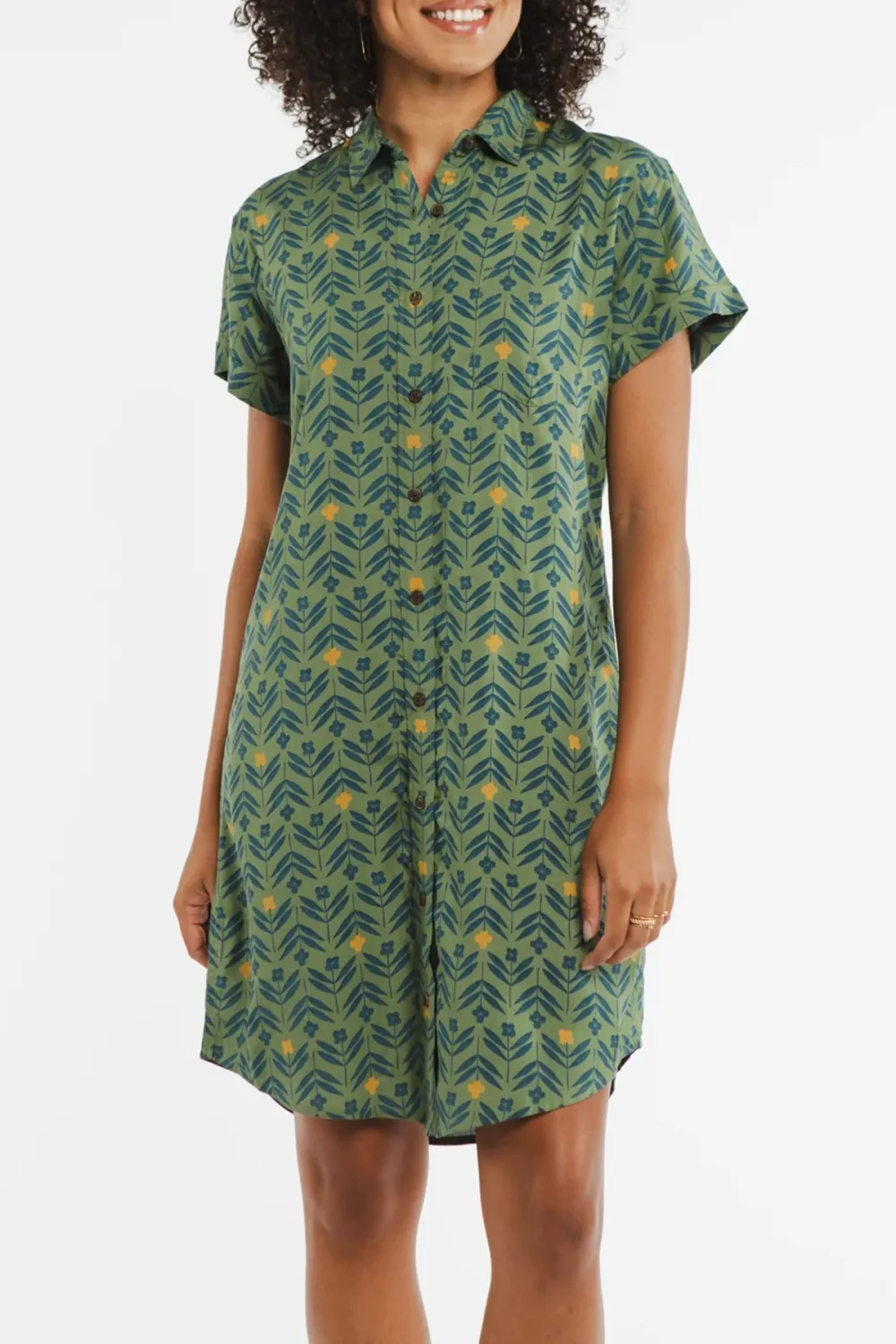 The Loose Shirt Dress