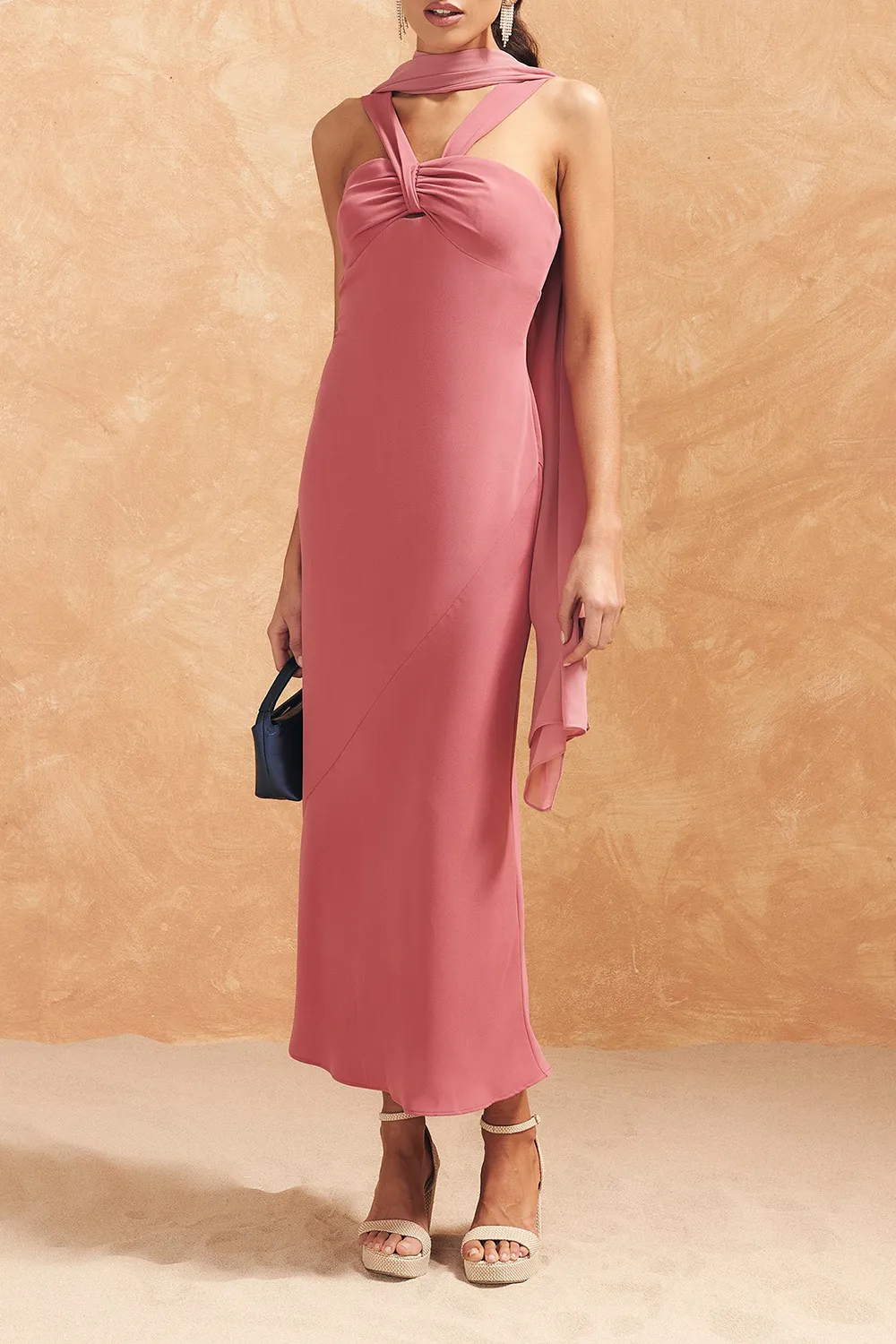 Pink Designed for Endless Wearability Shawl