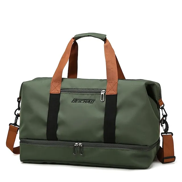 Dry And Wet Separation Large Capacity Travel Bag Casual Outdoor Luggage Bag Handbag